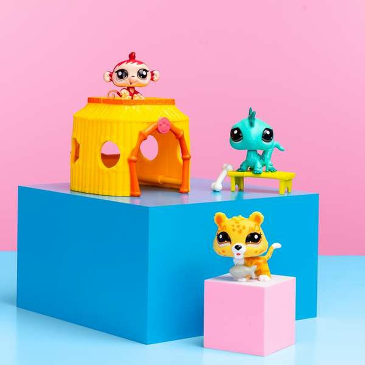 Playset Bandai Littlest Pet Shop 8 Предметы